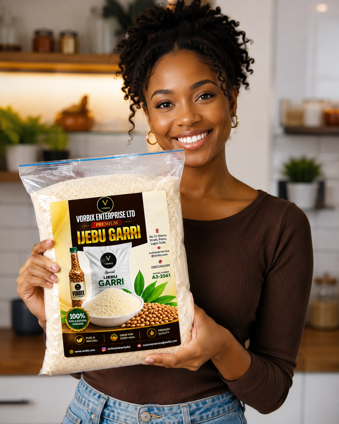 Traditional hygienic processing of Ijebu Garri