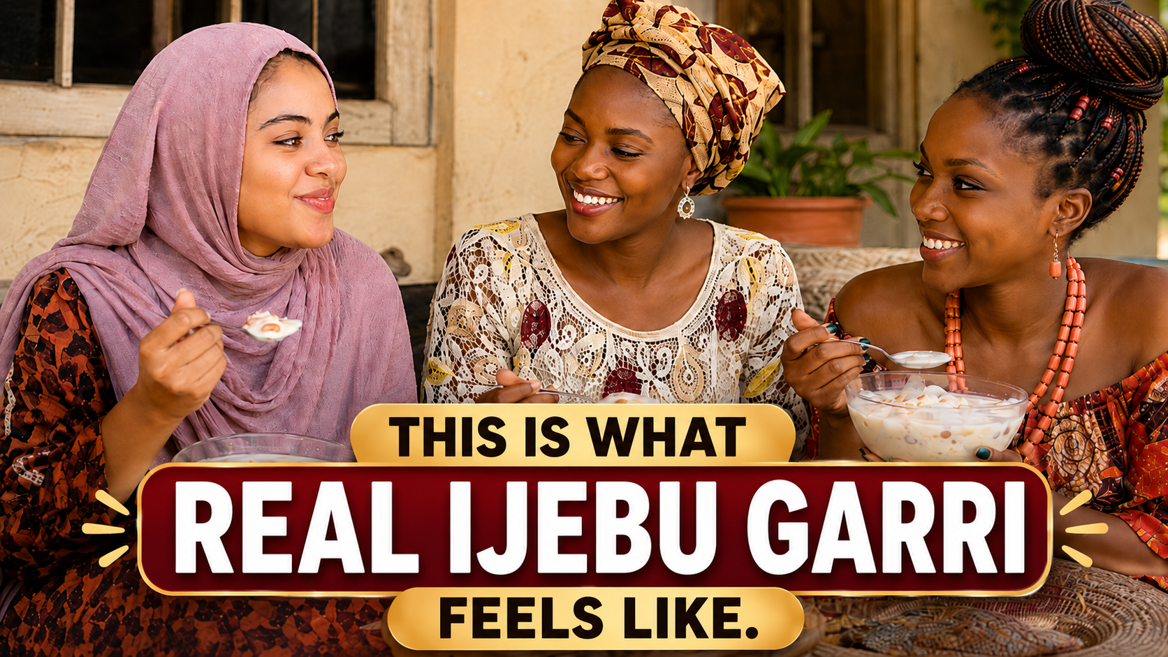 This is what real ijebu garri looks like